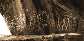 Gobustan: Petroglyphs on Boyukdash mountain