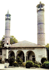 Shusha. Upper Govharagha Mosque (1883)