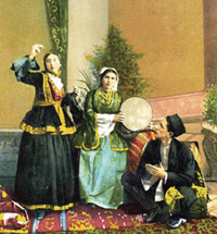 Baku wedding. Early 20th century
