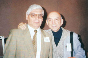 Professor Lotfi Zadeh with professor Rafiq Aliyev