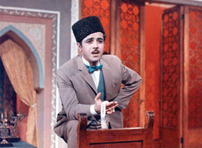 Actor Hasan Mammadov performs Askar in Arshin Mal Alan (1965)