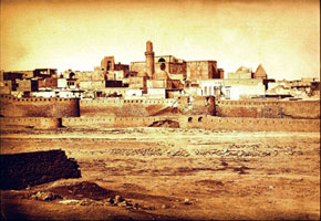 Baku in 1876. In 1883 the second fortress walls were erected