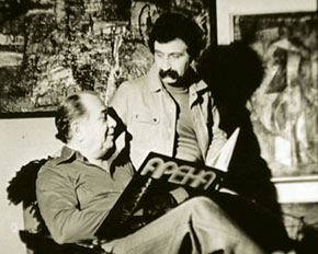 Tofiq Quliyev with Vagif Mustafazadeh, Azerbaijani master of jazz