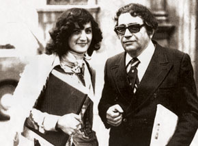 Qara Qarayev and Franghiz Alizadeh, Italy 1976