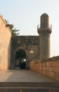 The entrance of the Shirvanshahs´ Palace Complex