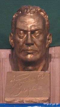 Sorge´s bust at Sorge School in Baku