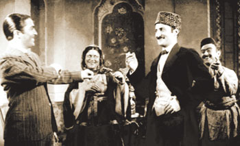  Scene from the film “Arshin Mal Alan”. 1945