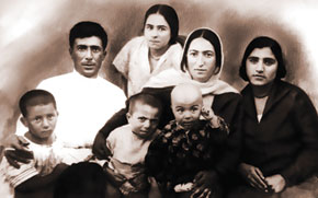 Jabbarli with his family
