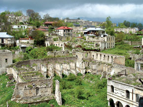 Shusha district, after Armenian occupation