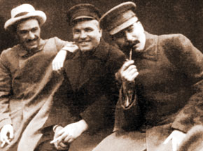 J. V. Stalin, S.M. Kirov and A.I. Mikoyan. 1932