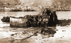 The remains of Sabail fortress. 1930