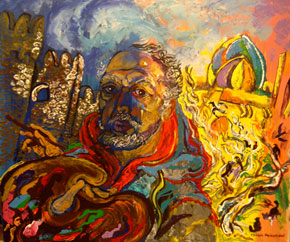 Self-portrait in Icheri Sheher, 2004