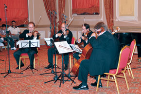 Dmitry Yablonsky with the Ysaye Quartet