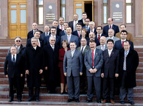 Delegates to the 2nd Congress of World Azerbaijanis. 16 March 2006