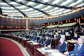 The 1st meeting of the Milli Majlis formed by the 7 November 2010 elections, 29 November 2010