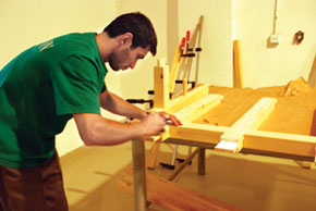 Each piano is painstakingly hand crafted”
