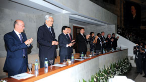 Official guests of the World Boxing Championship. Baku, 2011