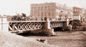The bridge over Ganja River