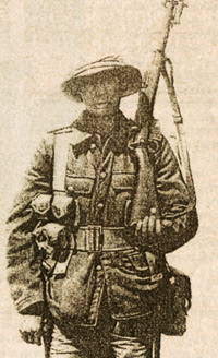 A British soldier who came to Azerbaijan in August 1918