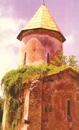 The church of St Elysee, I- XIII centuries, Sheki district, Kish village