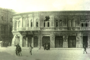 Gubernatorski street (Nizami str.) after the events. March 1918. Photo: Vilkovski