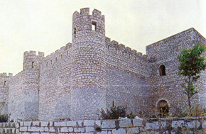 The sentry towers of Shusha Fortress