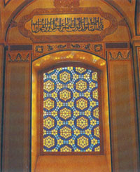 Inside Panah Khan’s mosque in Shusha