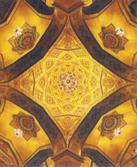 Inside Panah Khan’s mosque in Shusha