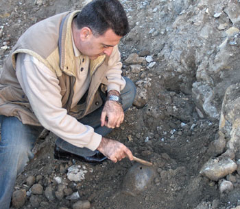 Historian-archaeologist Kamil Ibrahimov