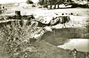 Naftalan oil well, 1930