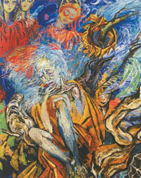 King Lear by Togrul Narimanbayov, oil on canvas