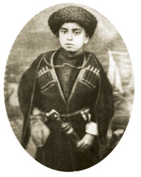 Bakhtiyar Vahabzada as a child