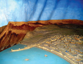 Model of Baku in the 12th century
