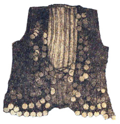 Pullu chapkan (chapkan embroidered with coins) from Karabakh, 19th century