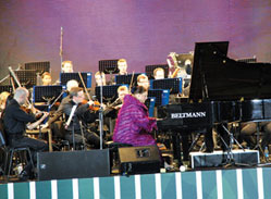 Oksana Yablonskaya with the Royal Philharmonic Orchestra