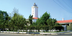 Lighthouse Mayak in Lenkoran