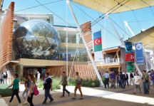The Azerbaijani pavilion is attracting over a million visitors each month