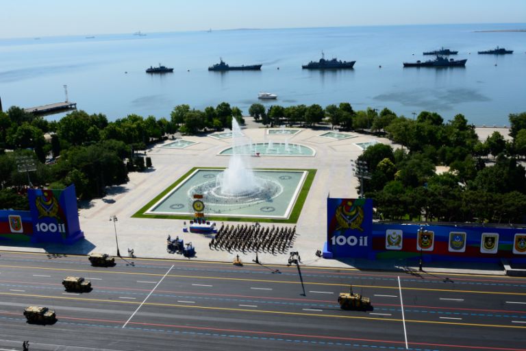 The parade demonstrated Azerbaijan's growing military capabilities. Photo: Azertaj