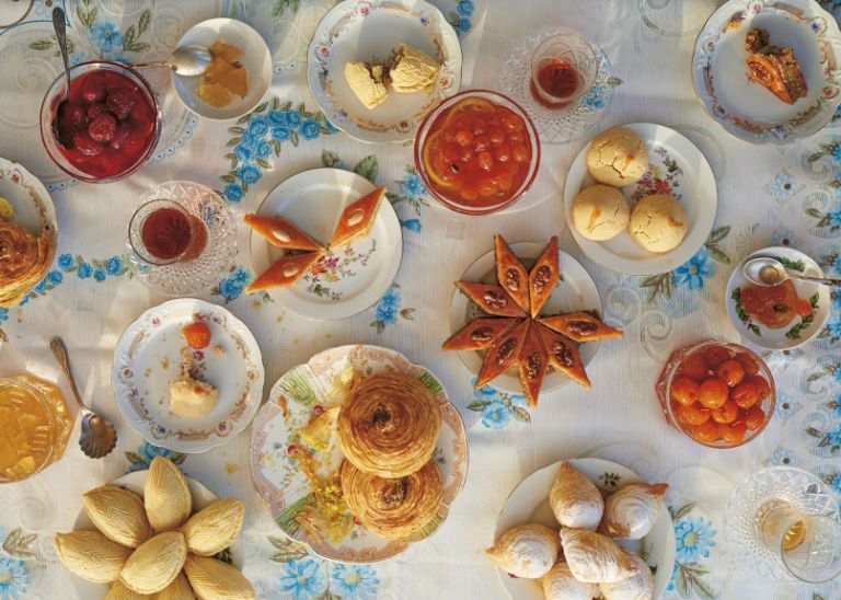 Azerbaijani sweets. Photo: courtesy of Olia Hercules