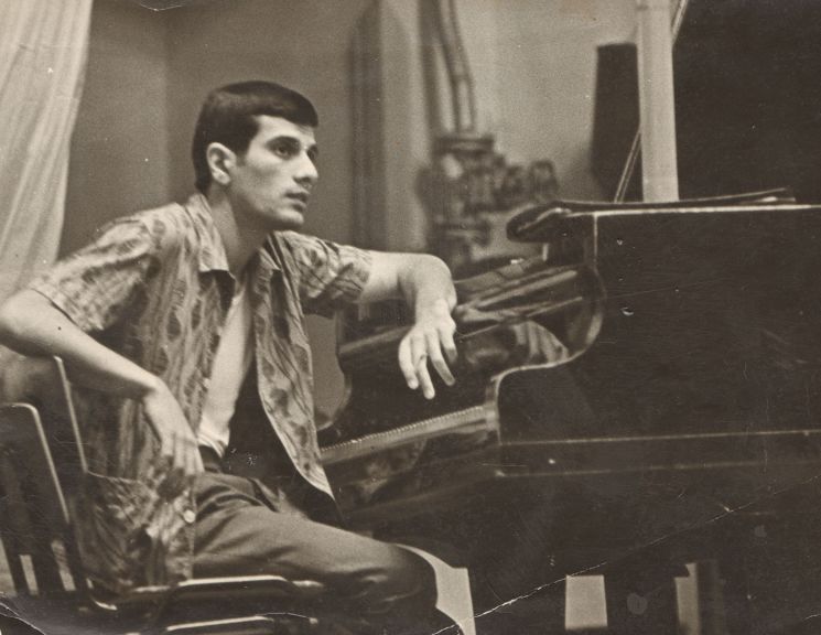 1969, rehearsing with the Sevgilim ensemble