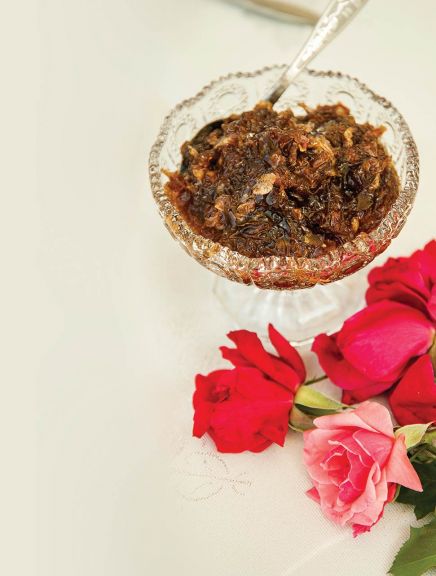 Rose jam from Zaqatala, in northwestern Azerbaijan
